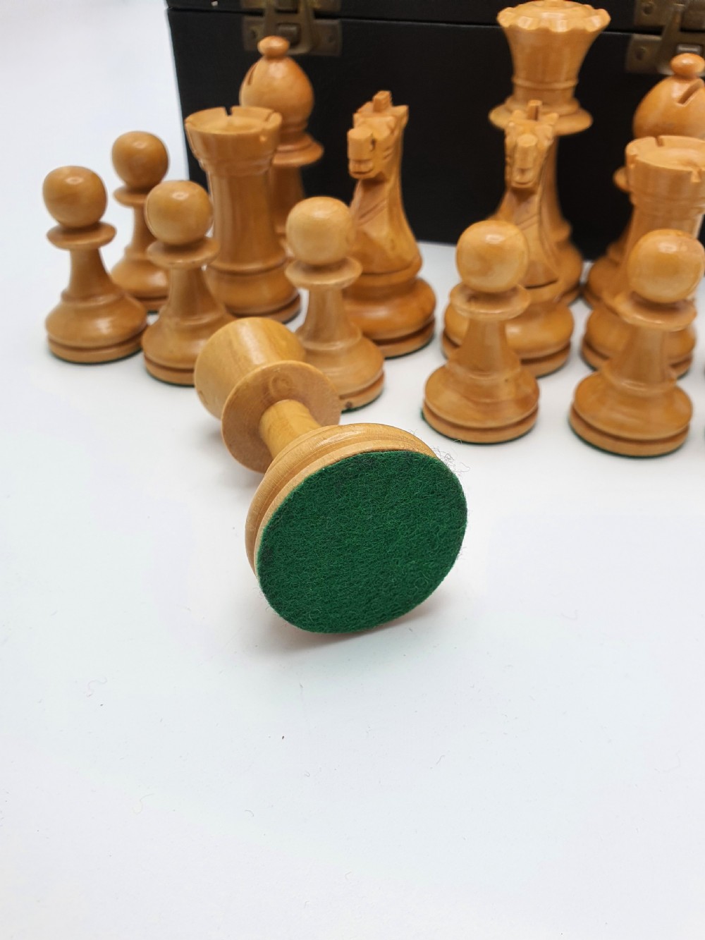 Nice Staunton Style Chess Set – circa 1930 View II