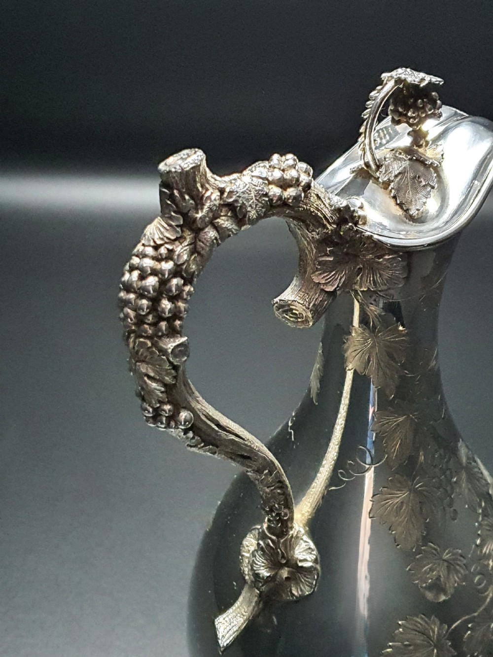 Magnificent Victorian Claret Jug – circa 1860 View IV