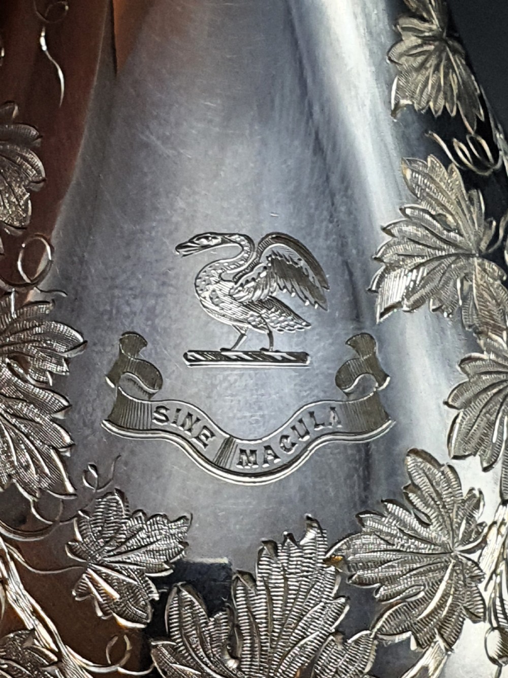 Magnificent Victorian Claret Jug – circa 1860 View V