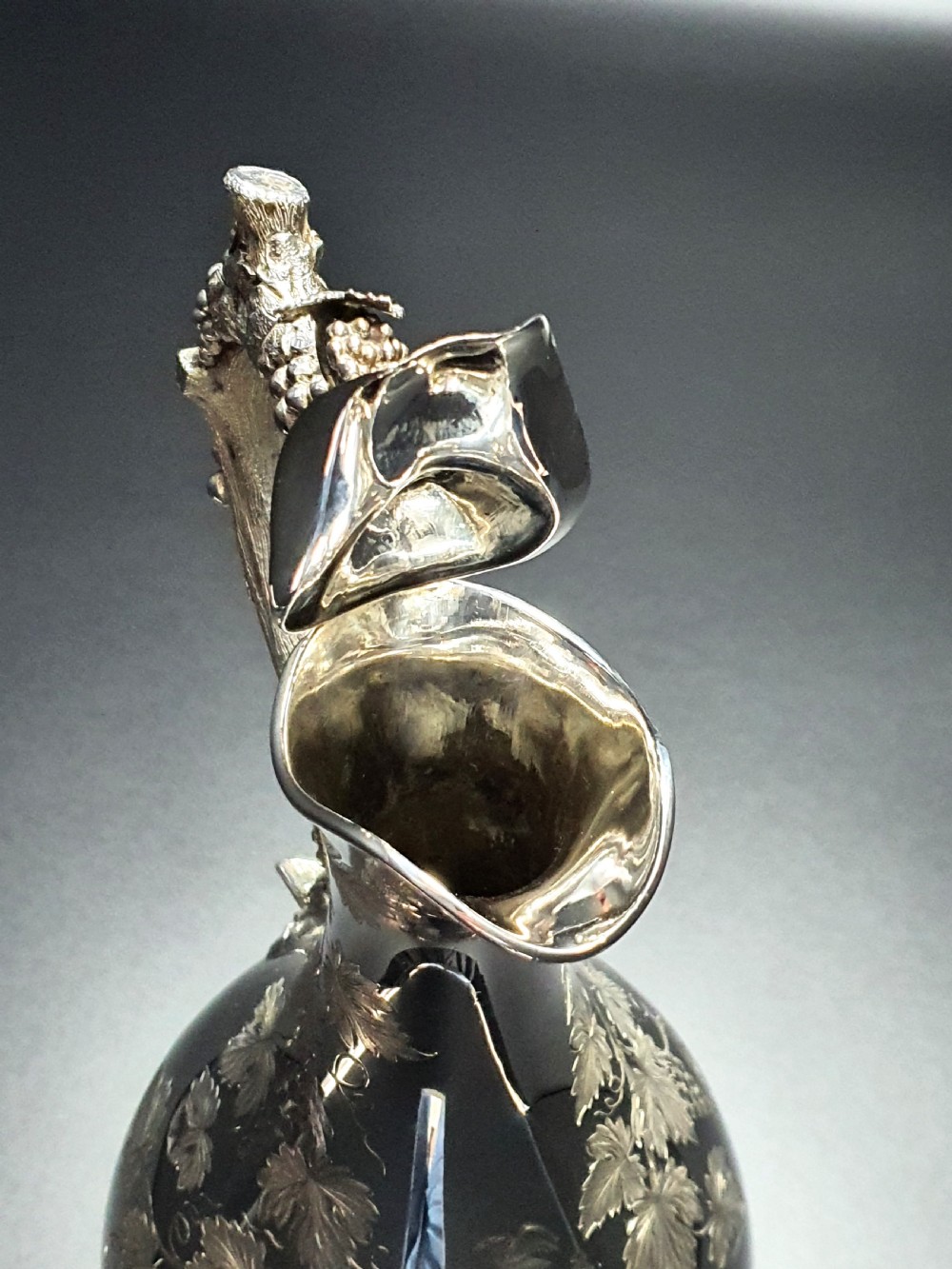 Magnificent Victorian Claret Jug – circa 1860 View VI
