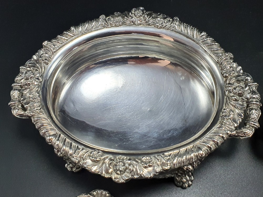 Fabulous Pair of Victorian Sauce Tureens – circa 1840 View VI