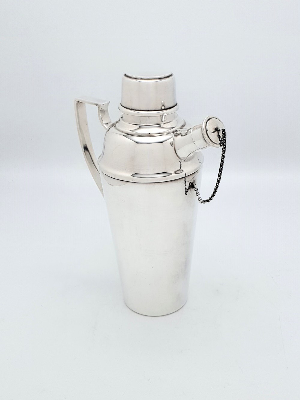 Gorgeous Asprey Silver-Plated Cocktail Shaker – circa 1930