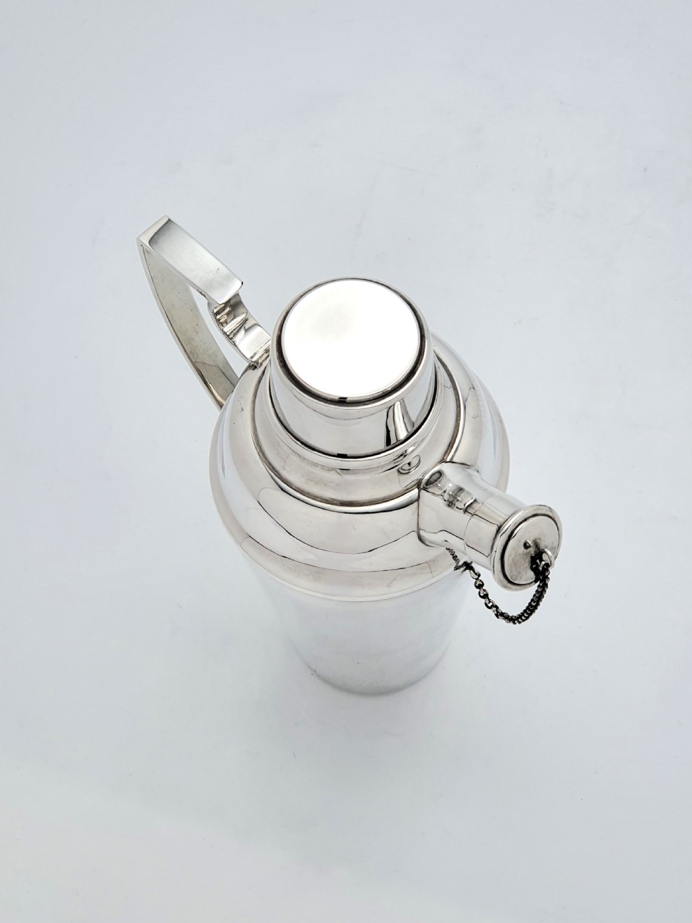 Gorgeous Asprey Silver-Plated Cocktail Shaker – circa 1930 View IV