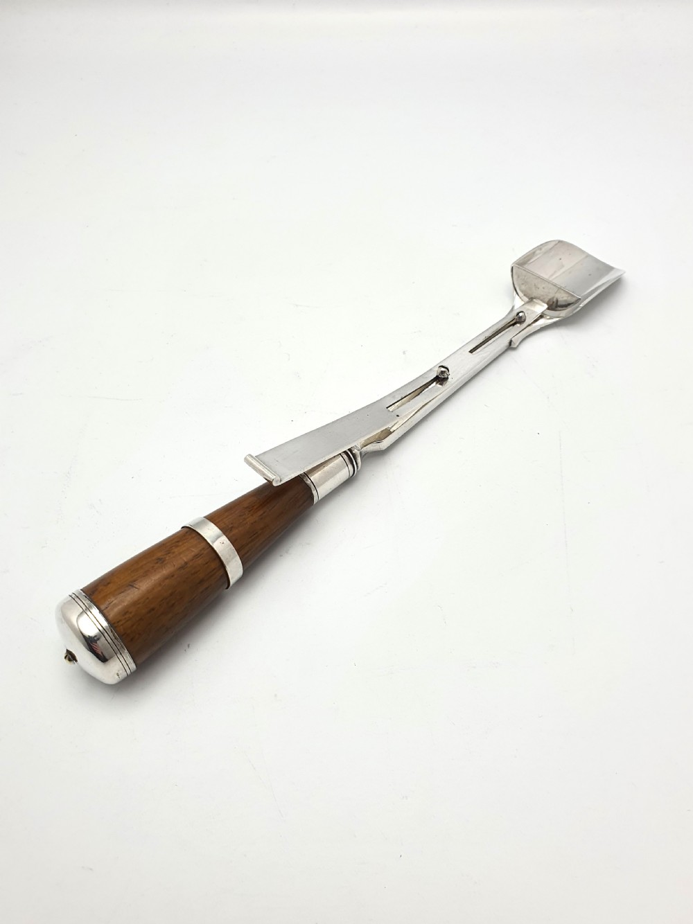 Lovely Victorian Oak Handled Stilton Scoop – circa 1880
