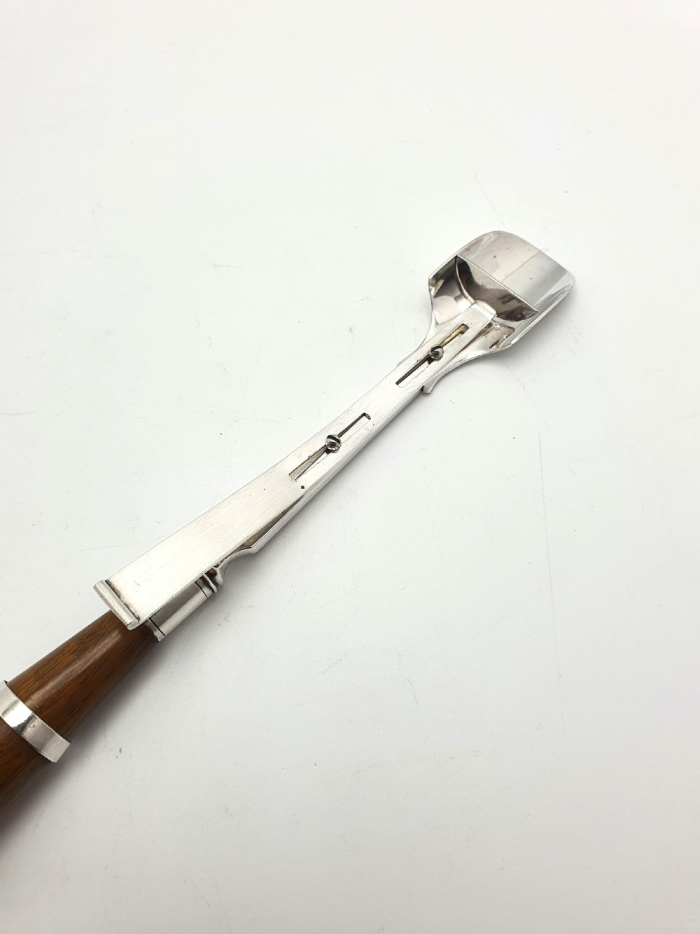 Lovely Victorian Oak Handled Stilton Scoop – circa 1880 View V