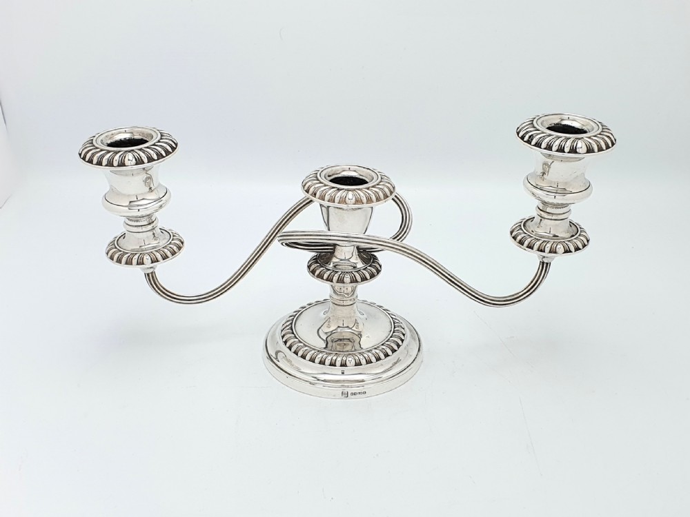Fabulous Pair of Antique Low Candelabras – circa 1920 View V