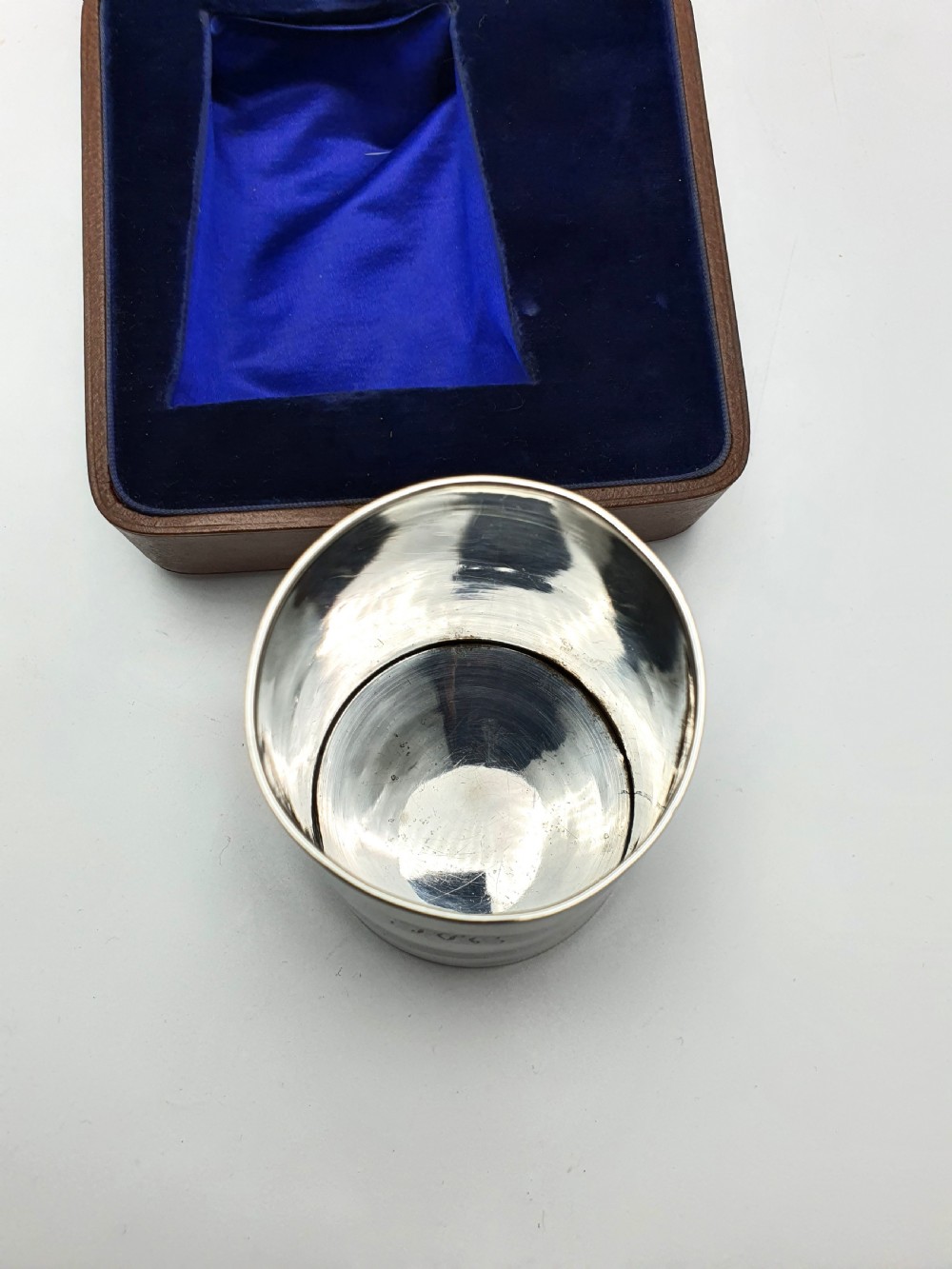 Nice Georgian Solid Silver Beaker – London, 1797 View VII