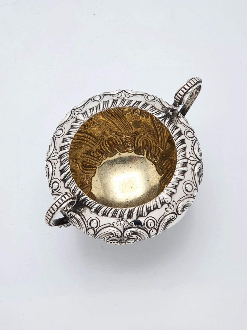 Fabulous Victorian Embossed Three-Piece Silver-Plated Tea Set - 1888 View IX