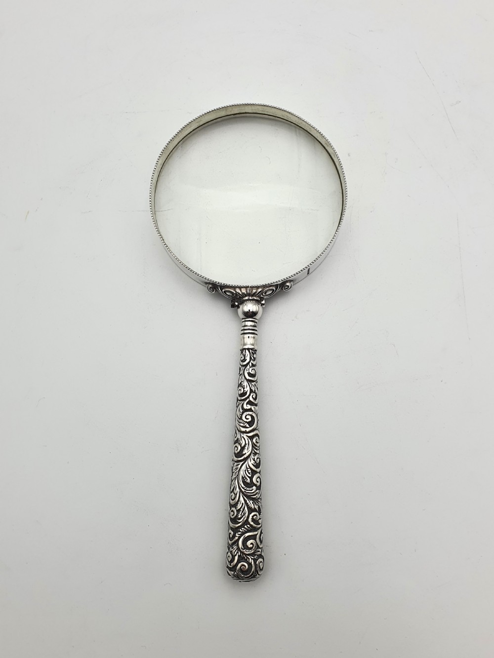 Nice Large Silver Handled Magnifying Glass – 1914 View II