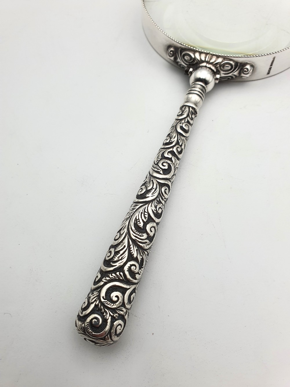 Nice Large Silver Handled Magnifying Glass – 1914 View III