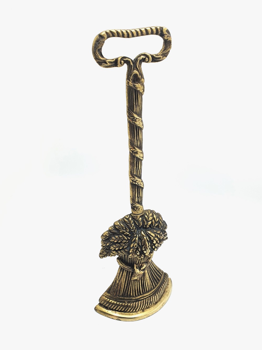 Lovely Edwardian Brass Doorstop - circa 1905 View II