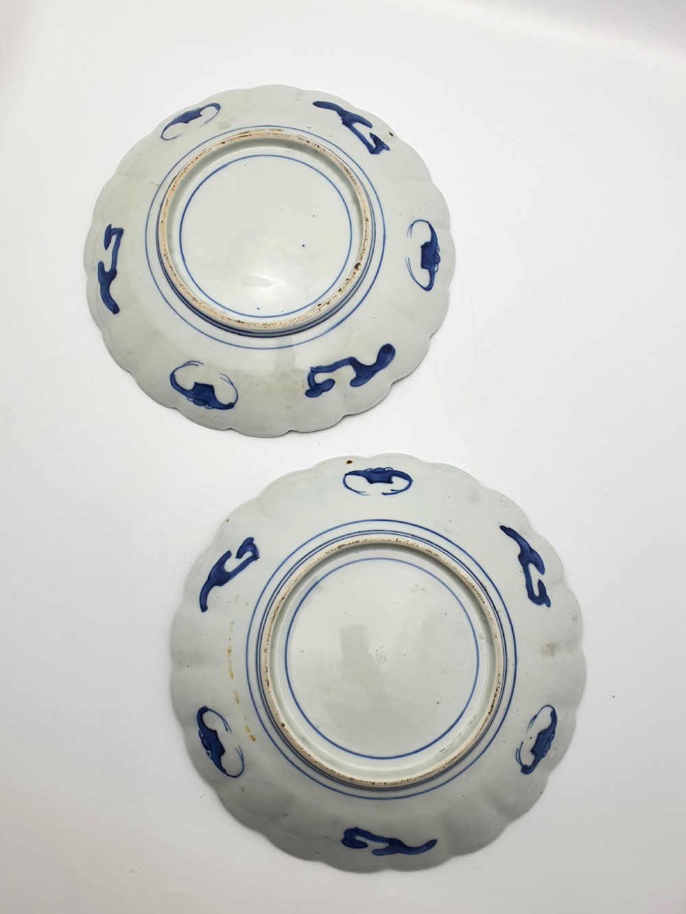 Gorgeous Pair of Decorative Imari Plates – circa 1880 View II