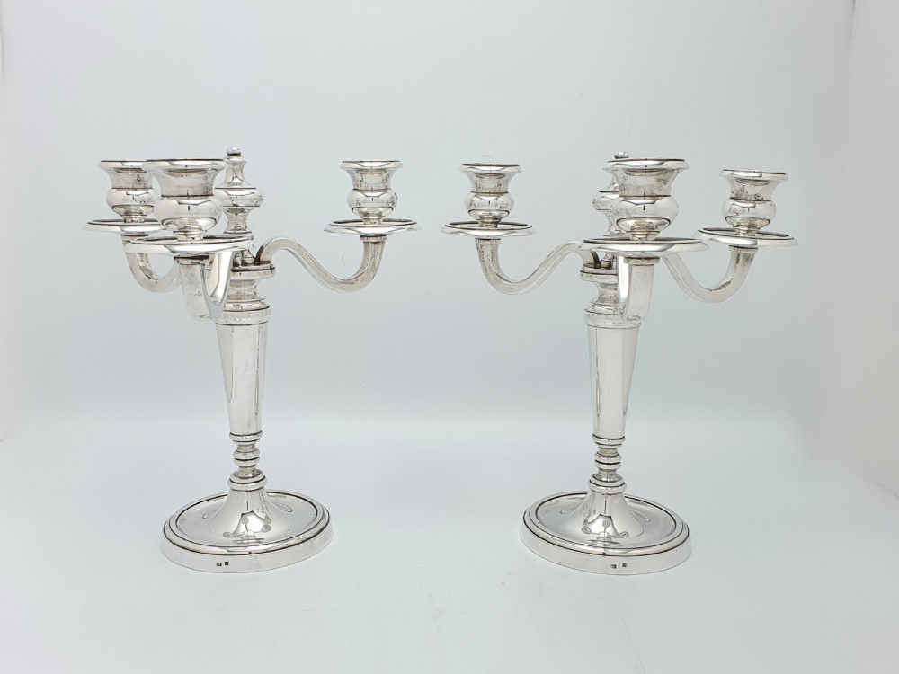 Fabulous Pair of French Candelabras – circa 1900 View II