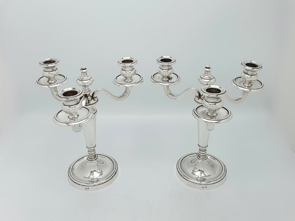 Fabulous Pair of French Candelabras – circa 1900 View III