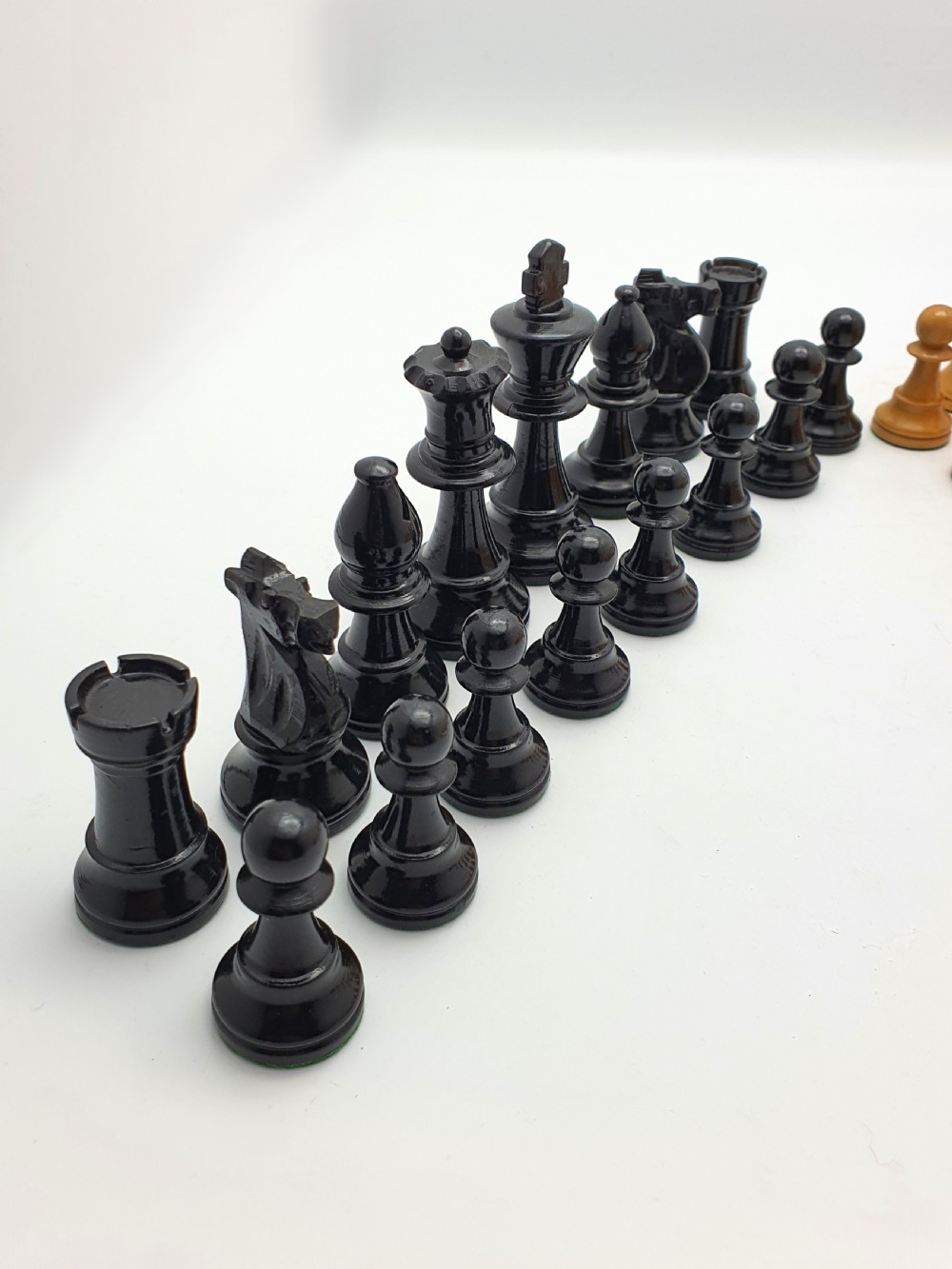 Nice Staunton Style Chess Set – circa 1930 View II