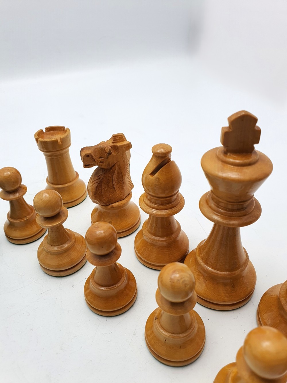 Nice Staunton Style Chess Set – circa 1930 View IV