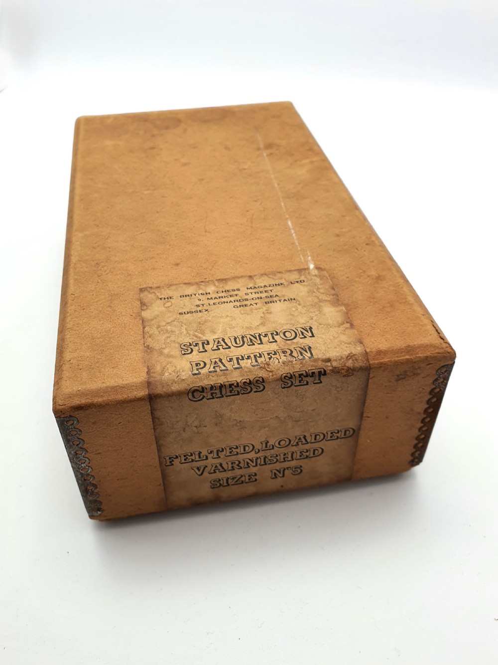 Nice Staunton Style Chess Set – circa 1930 View VII