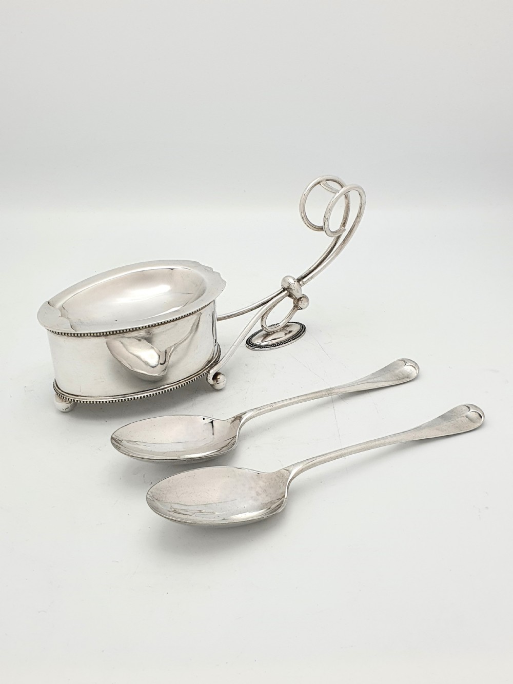 Lovely Edwardian Silver Plated Spoon Warmer – circa 1905 View III