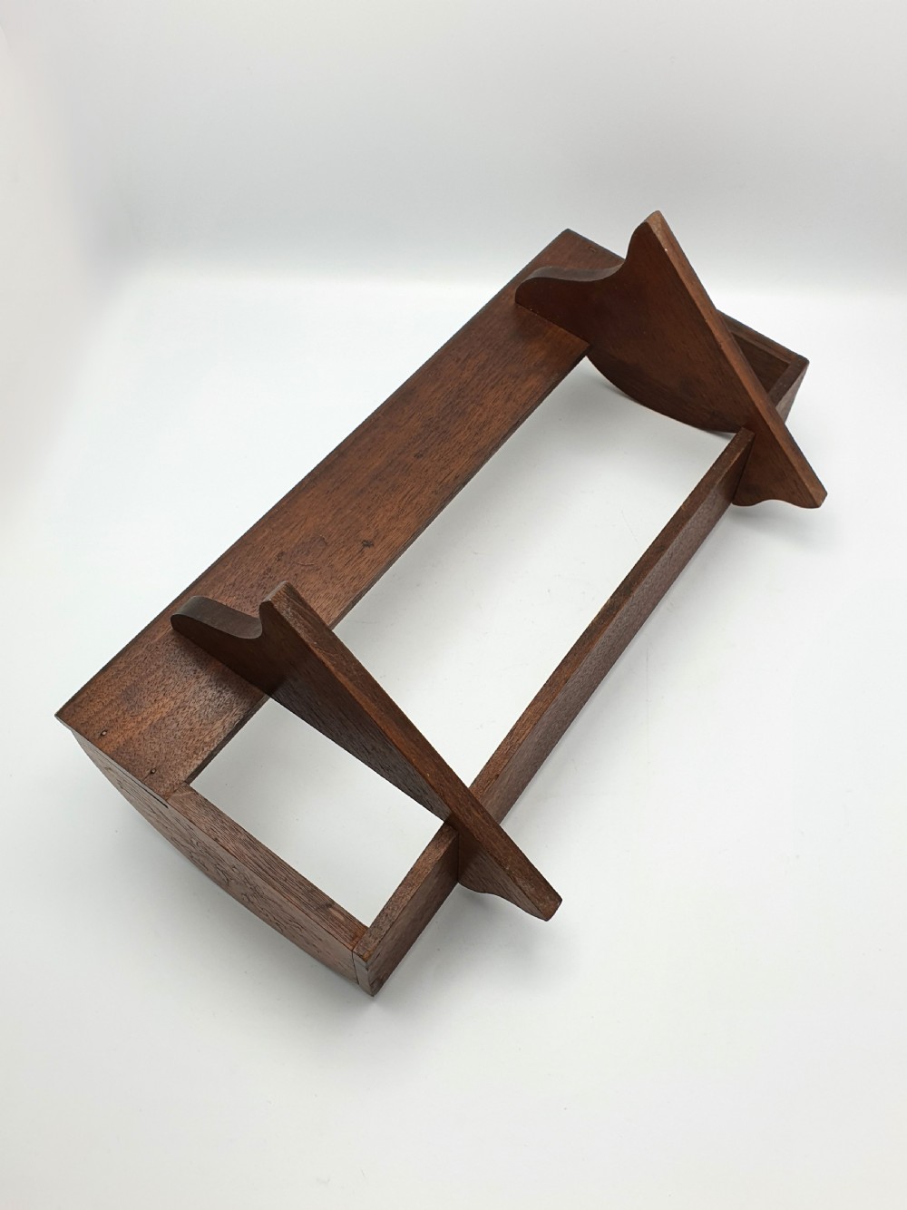 Gorgeous Edwardian Oak Book Trough – circa 1905 View VI