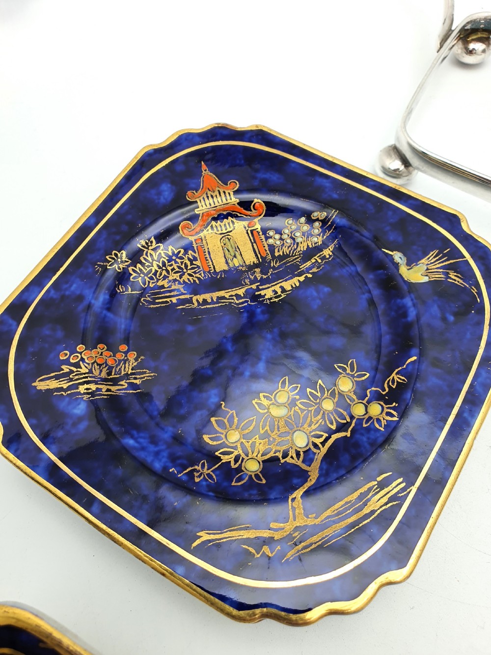 Fabulous Art Deco China Sandwich Set - circa 1930 View VII