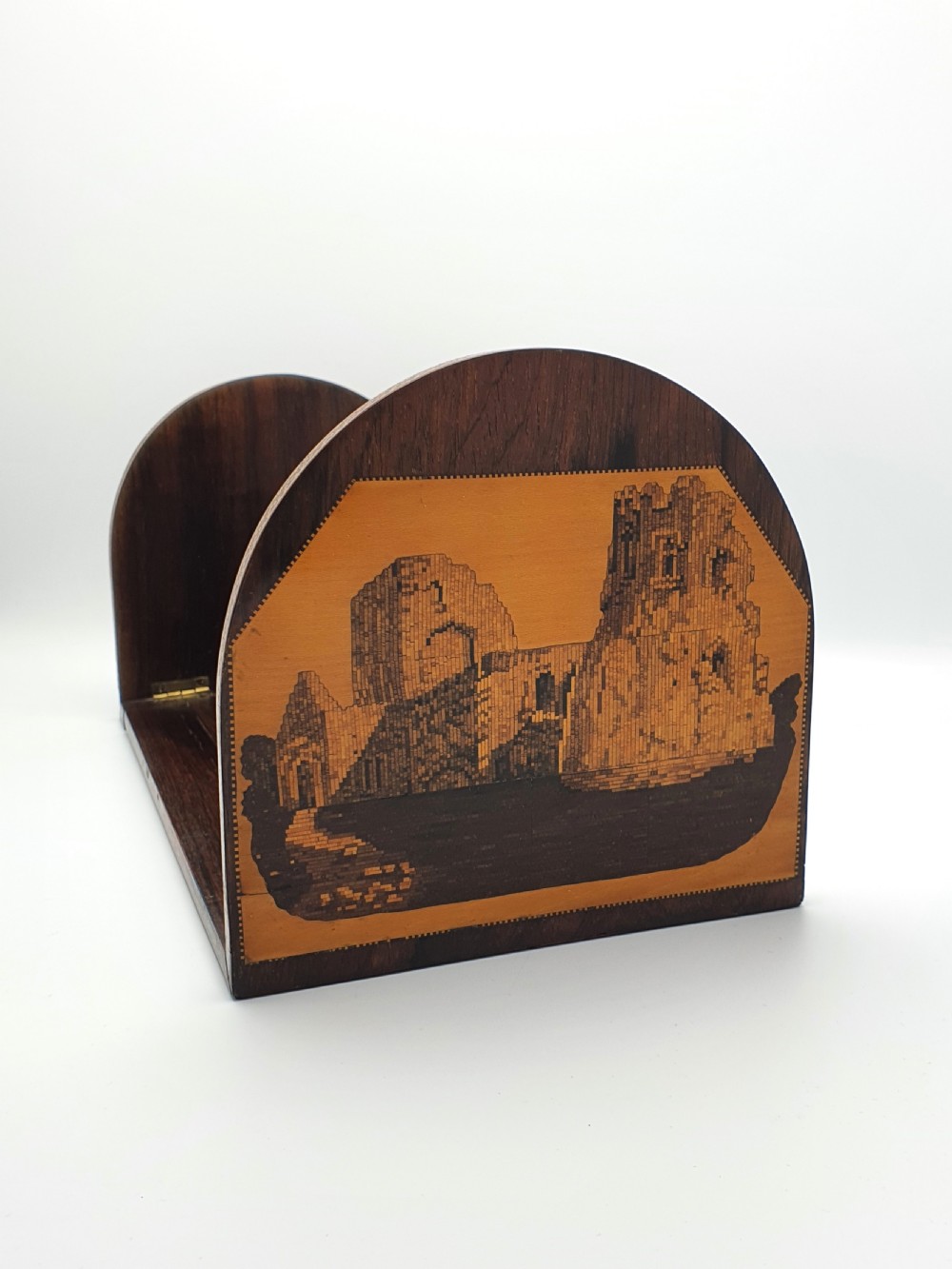 Nice Antique Tunbridge Ware Book Slide – circa 1870