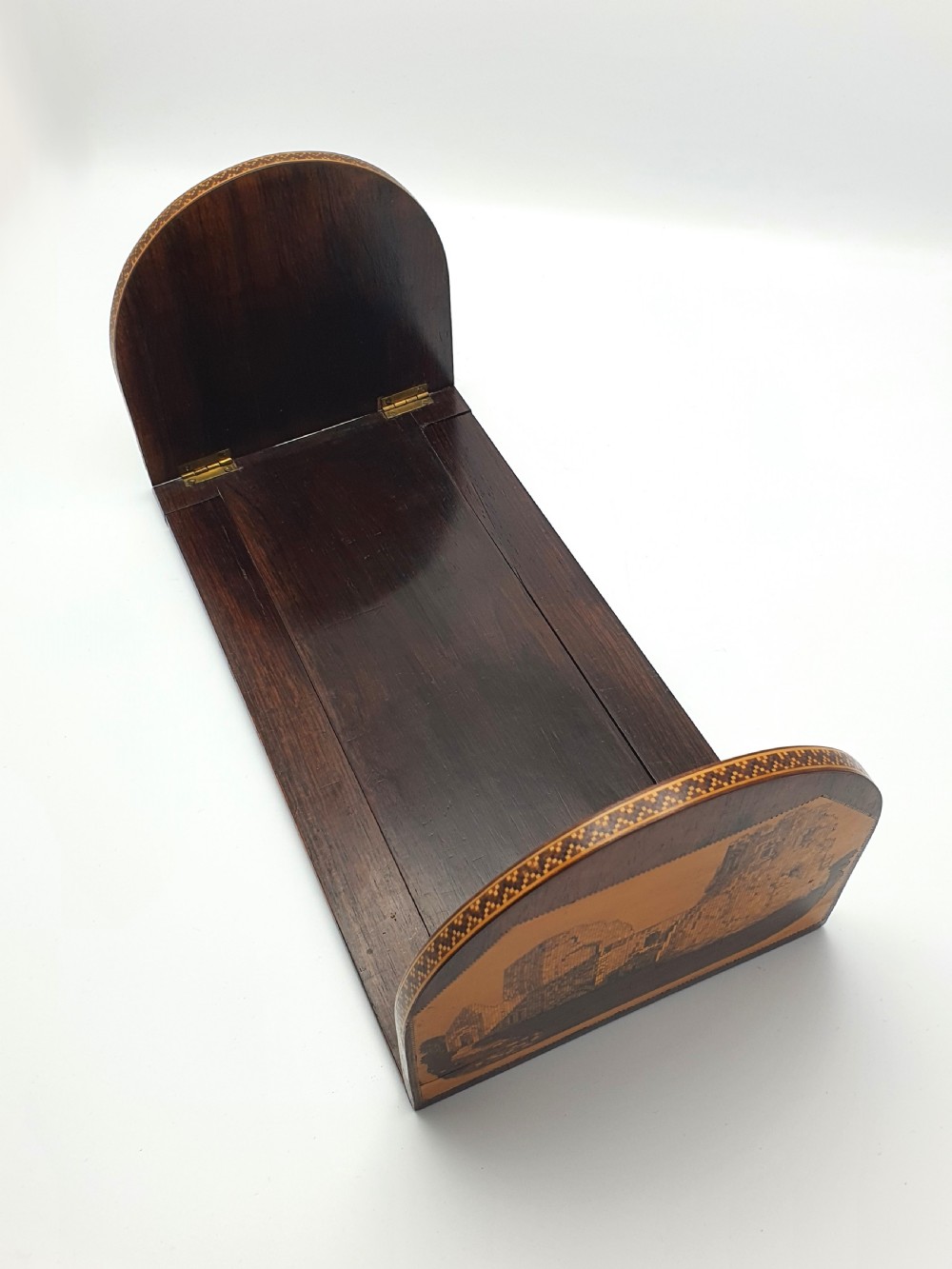 Nice Antique Tunbridge Ware Book Slide – circa 1870 View V