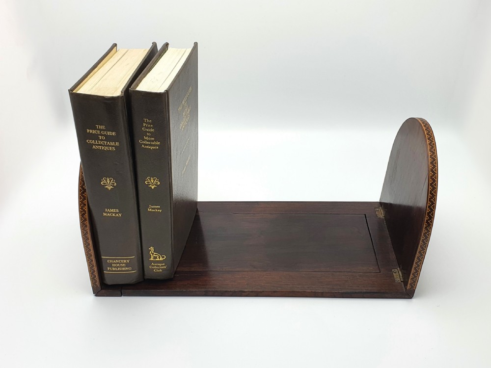 Nice Antique Tunbridge Ware Book Slide – circa 1870 View IX