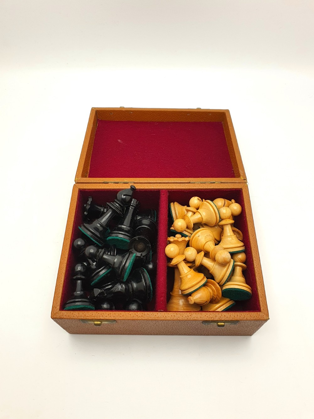 Good Staunton Style Chess Set – circa 1930 View V