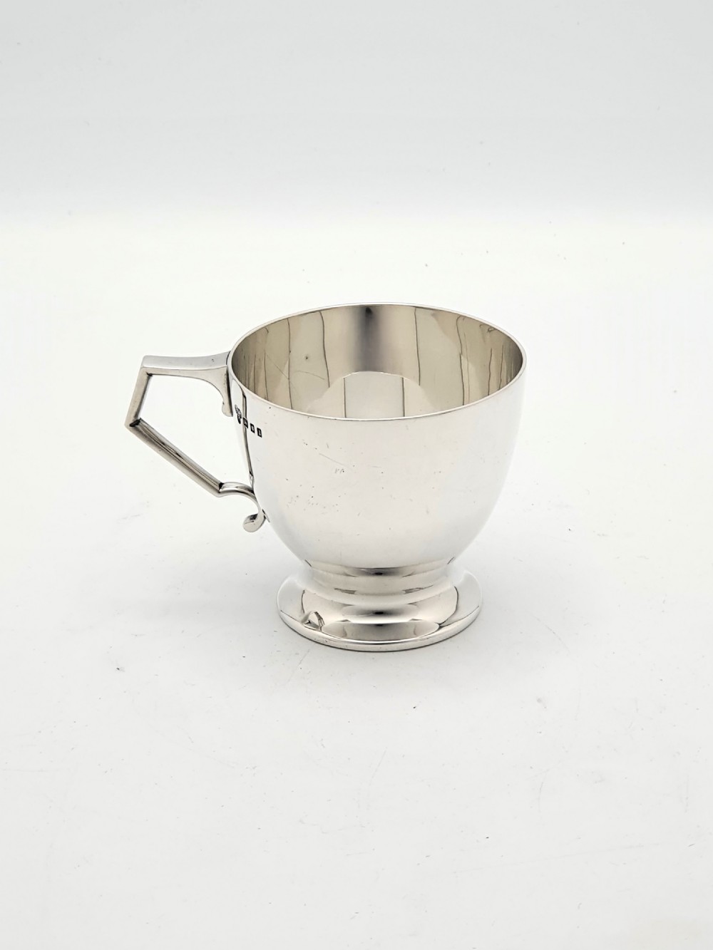 Harrods Solid Silver Christening Cup - 1926 View III