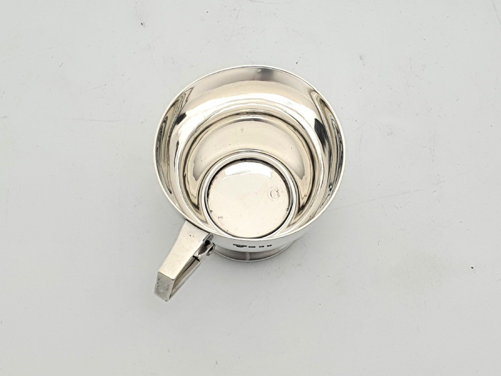 Harrods Solid Silver Christening Cup - 1926 View VI