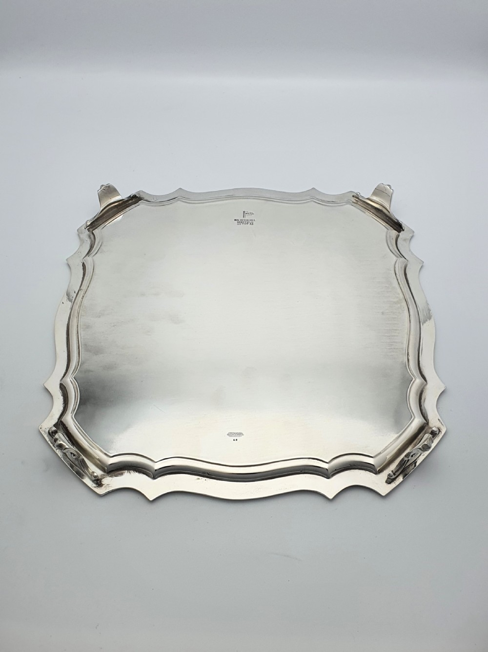 Fabulous Art Deco Silver Plated Cocktail Tray - circa 1930 View III