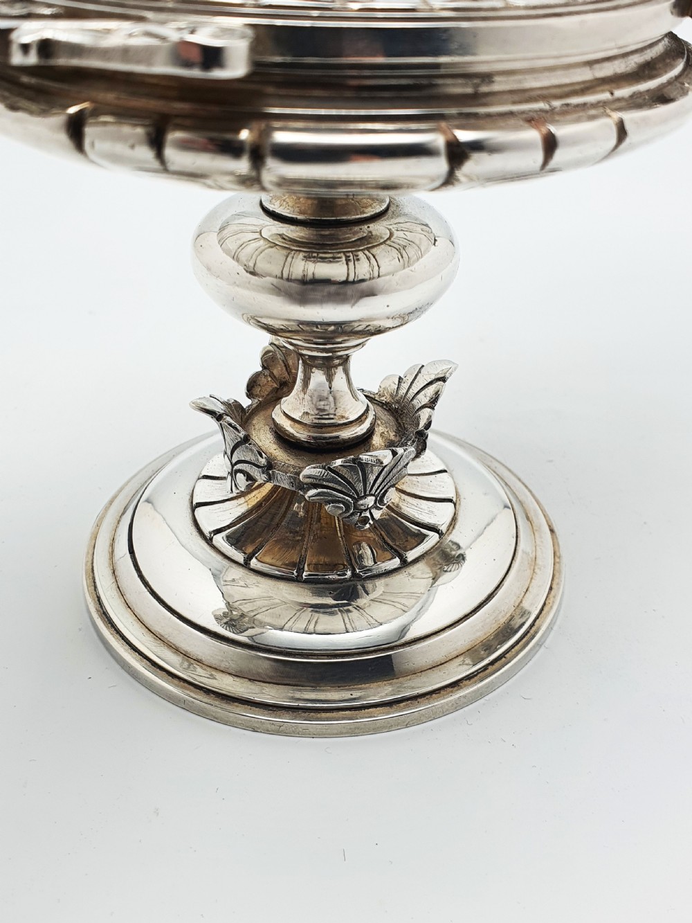 Pair of French Antique Victorian Neoclassical Revival Silver-Plated Candelabra – circa 1890 View X