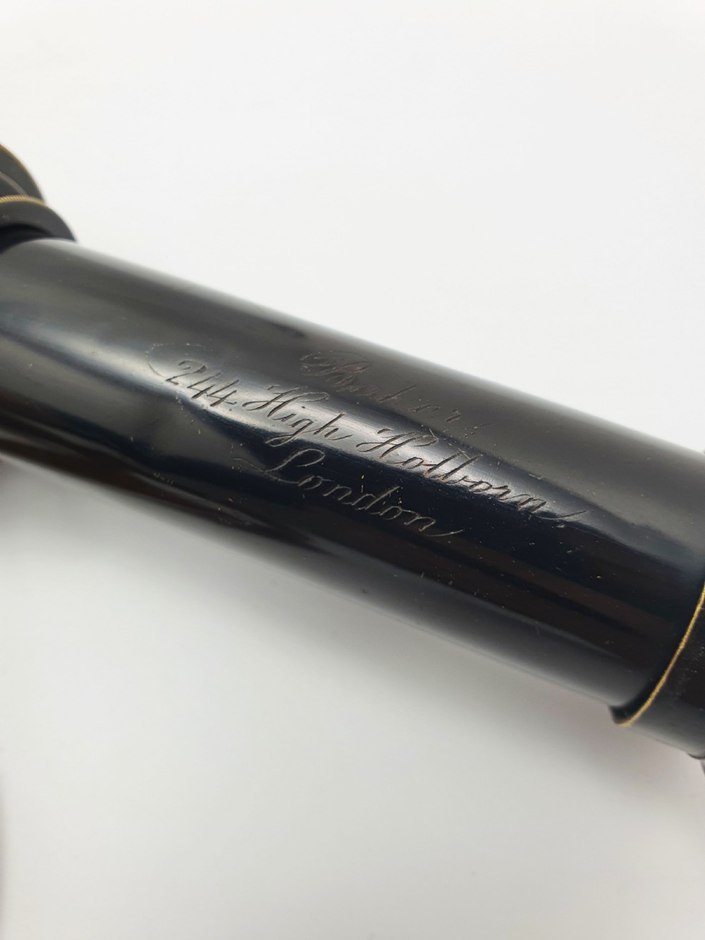 Fantastic World War One-Era Military Officer’s Telescope with Leather Case – circa 1915 View IV
