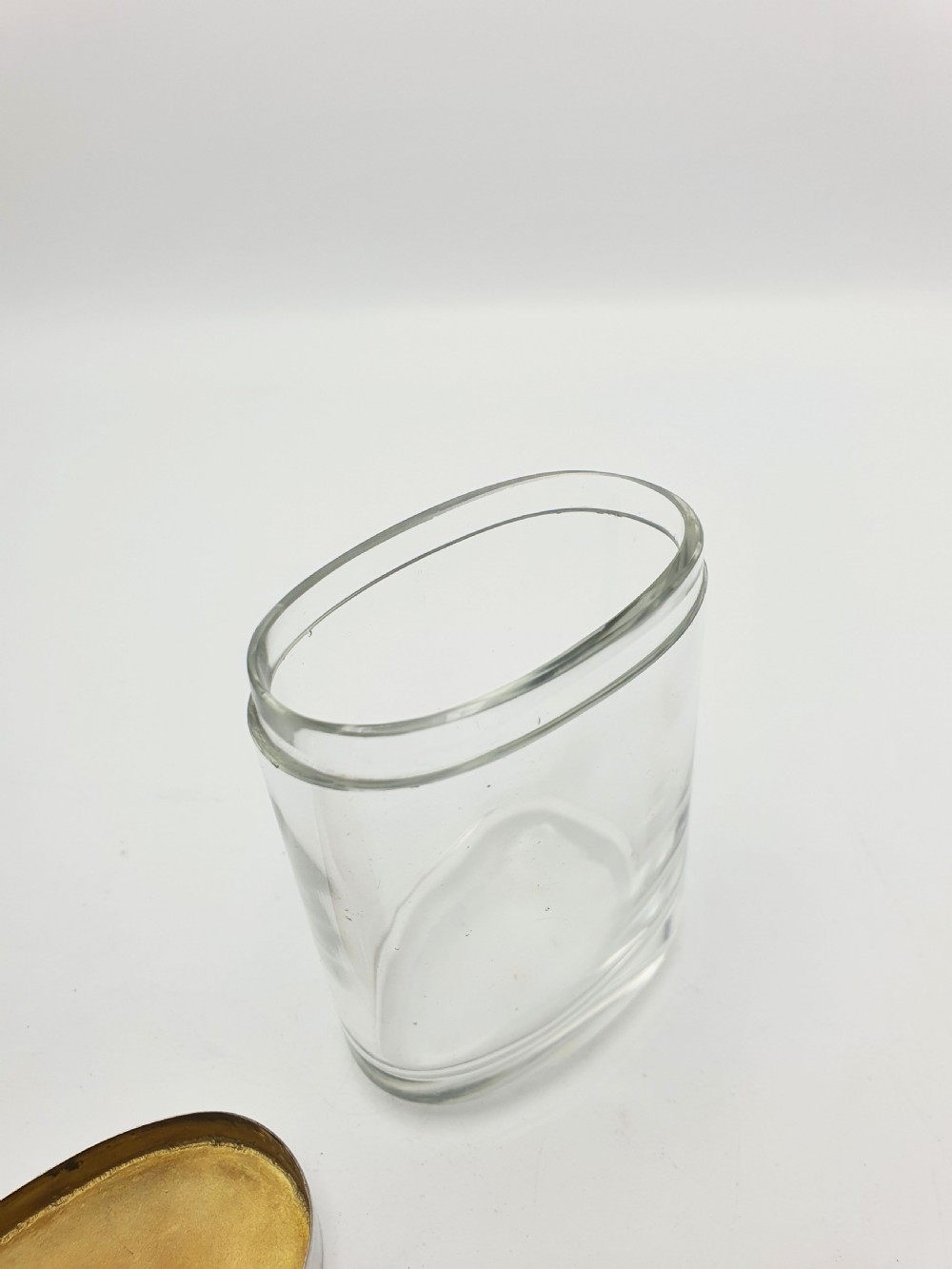 Wonderful Art Deco Silver and Guilloche Enamel Glass Vanity Jar - 1932 View VIII