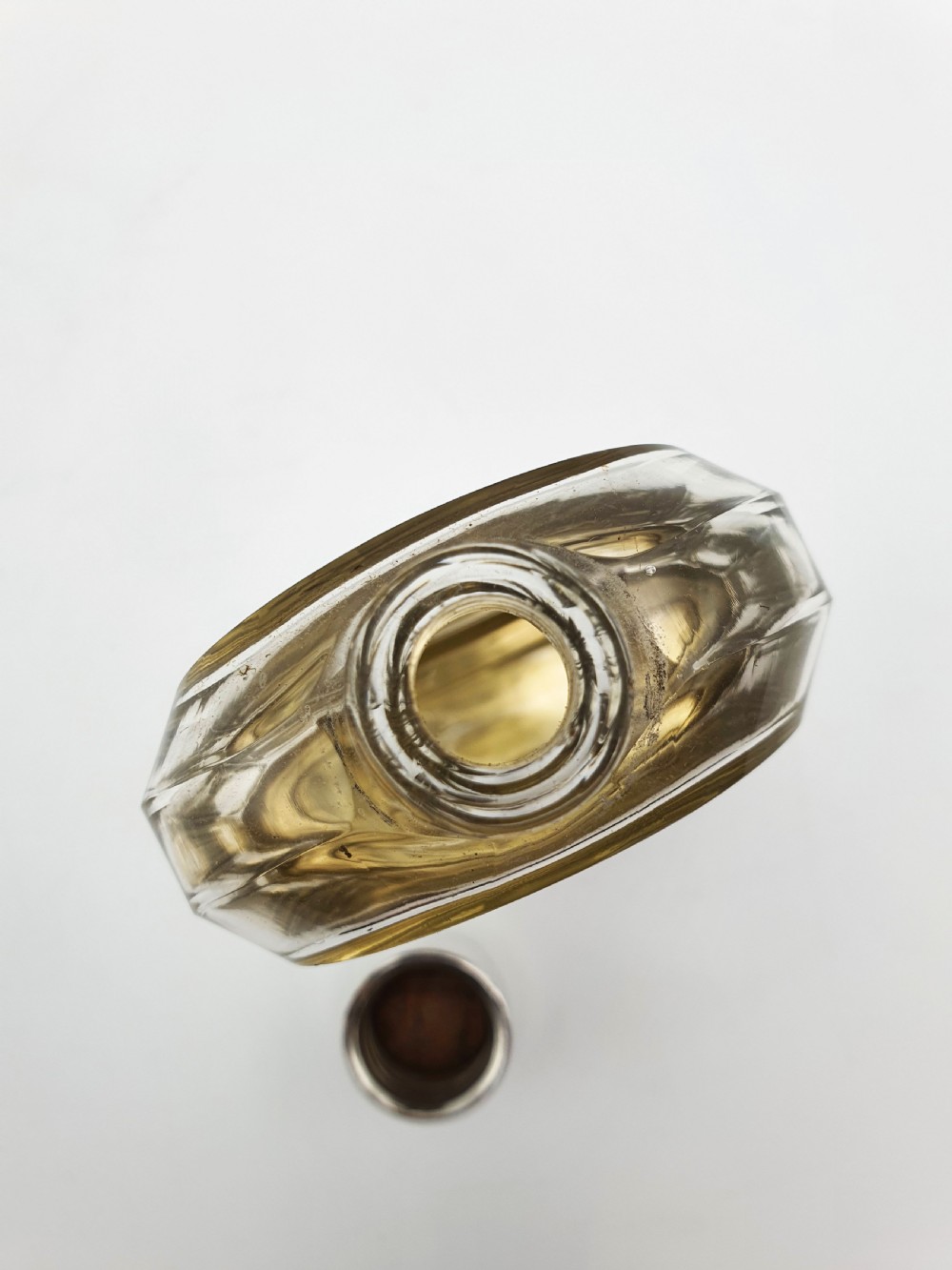 Nice German Silver and Cut-Glass Hip Flask – circa 1920 View IX