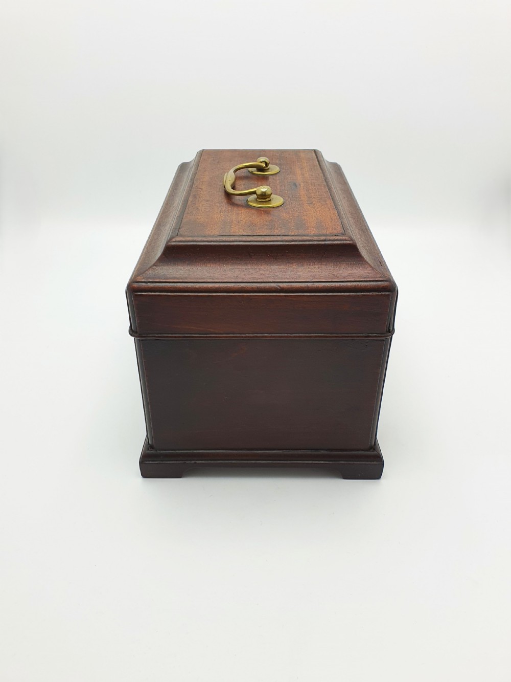 Good Antique Georgian Mahogany Trinket Box with Brass Fittings – circa 1820 View V