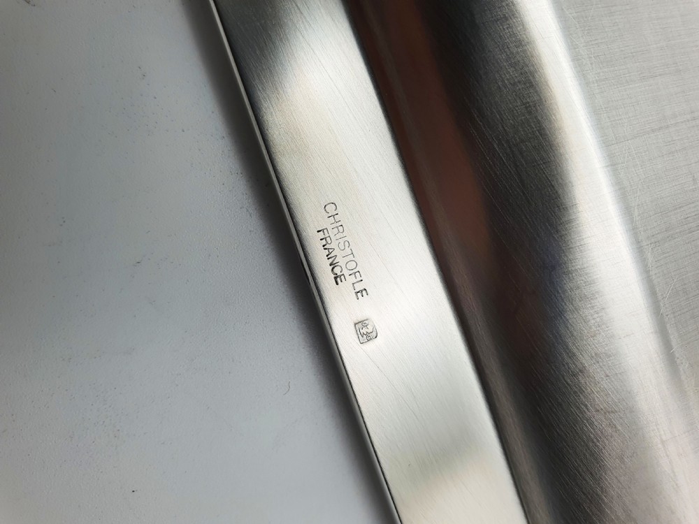 Stunning Christofle Silver-Plated Rectangular Cocktail Tray – circa 1960 View IV