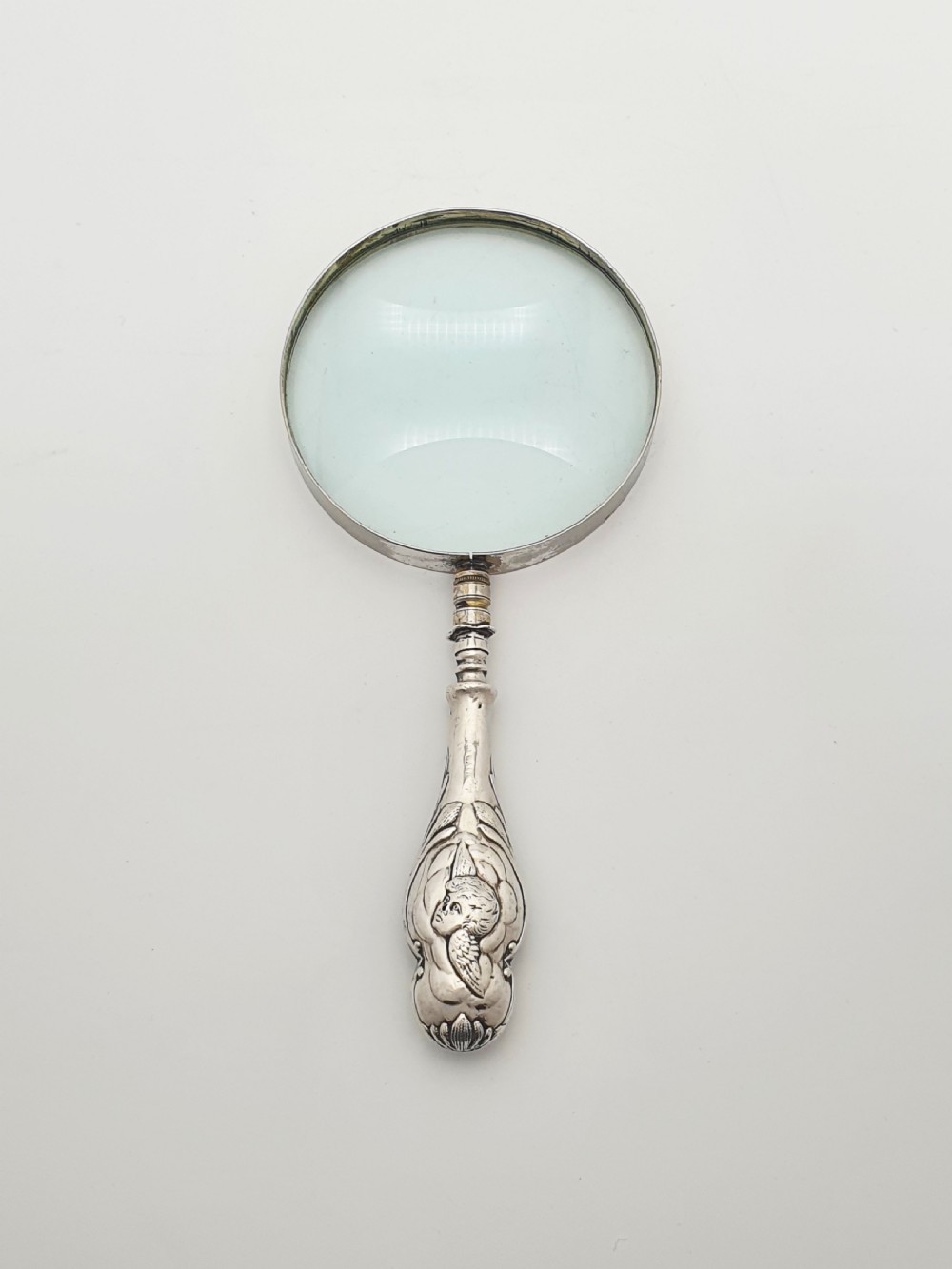 Lovely Antique Edwardian Sterling Silver Handled Magnifying Glass – circa 1905