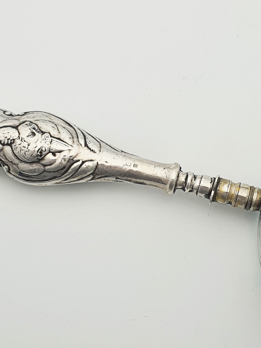 Lovely Antique Edwardian Sterling Silver Handled Magnifying Glass – circa 1905 View IV