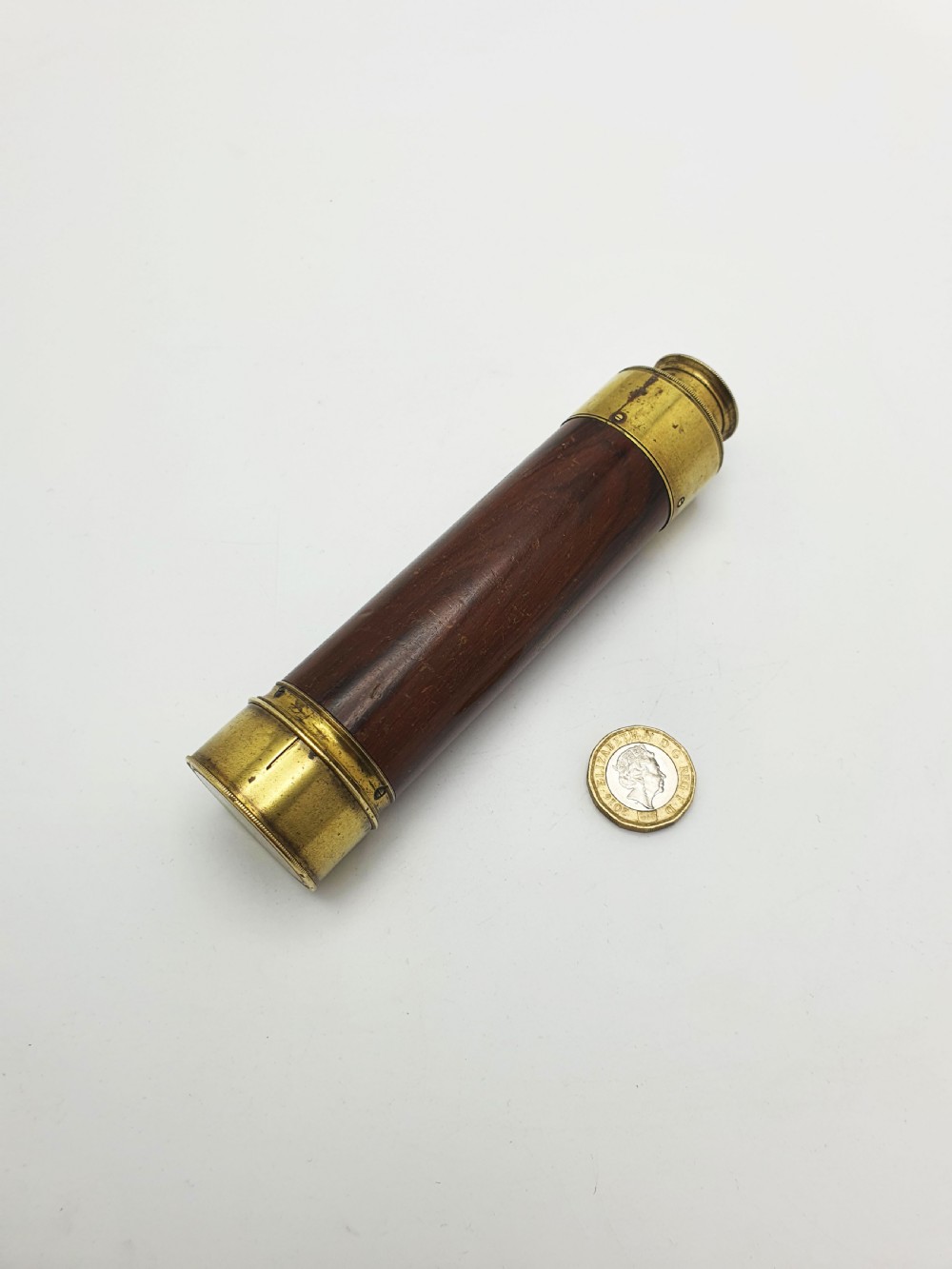 Handsome Antique Brass Telescope - Thomas Harris & Son, Opticians to the Royal Family – circa 1870 View IX