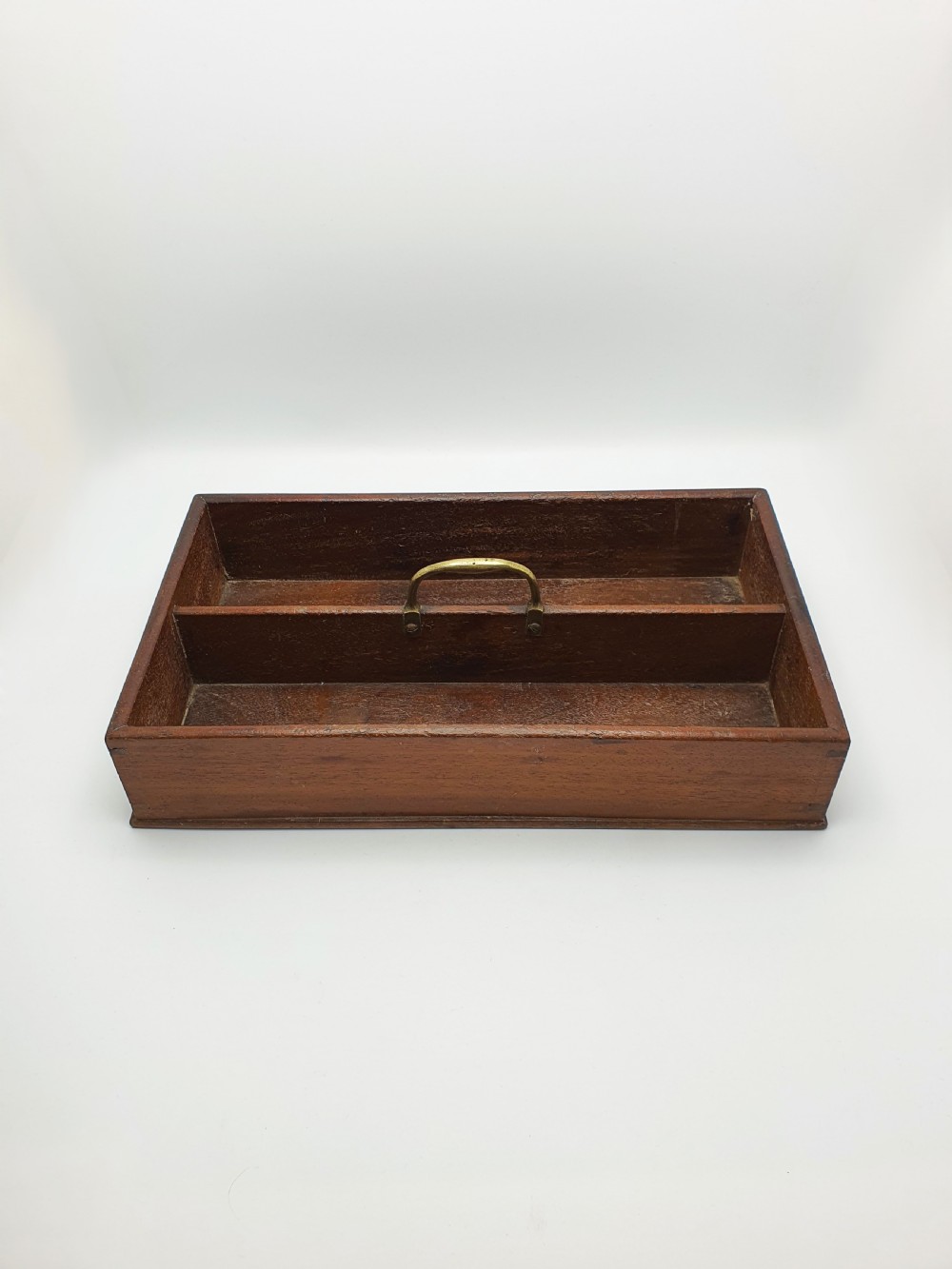Good Antique Georgian Mahogany Cutlery Tray / Flatware Caddy – circa 1820