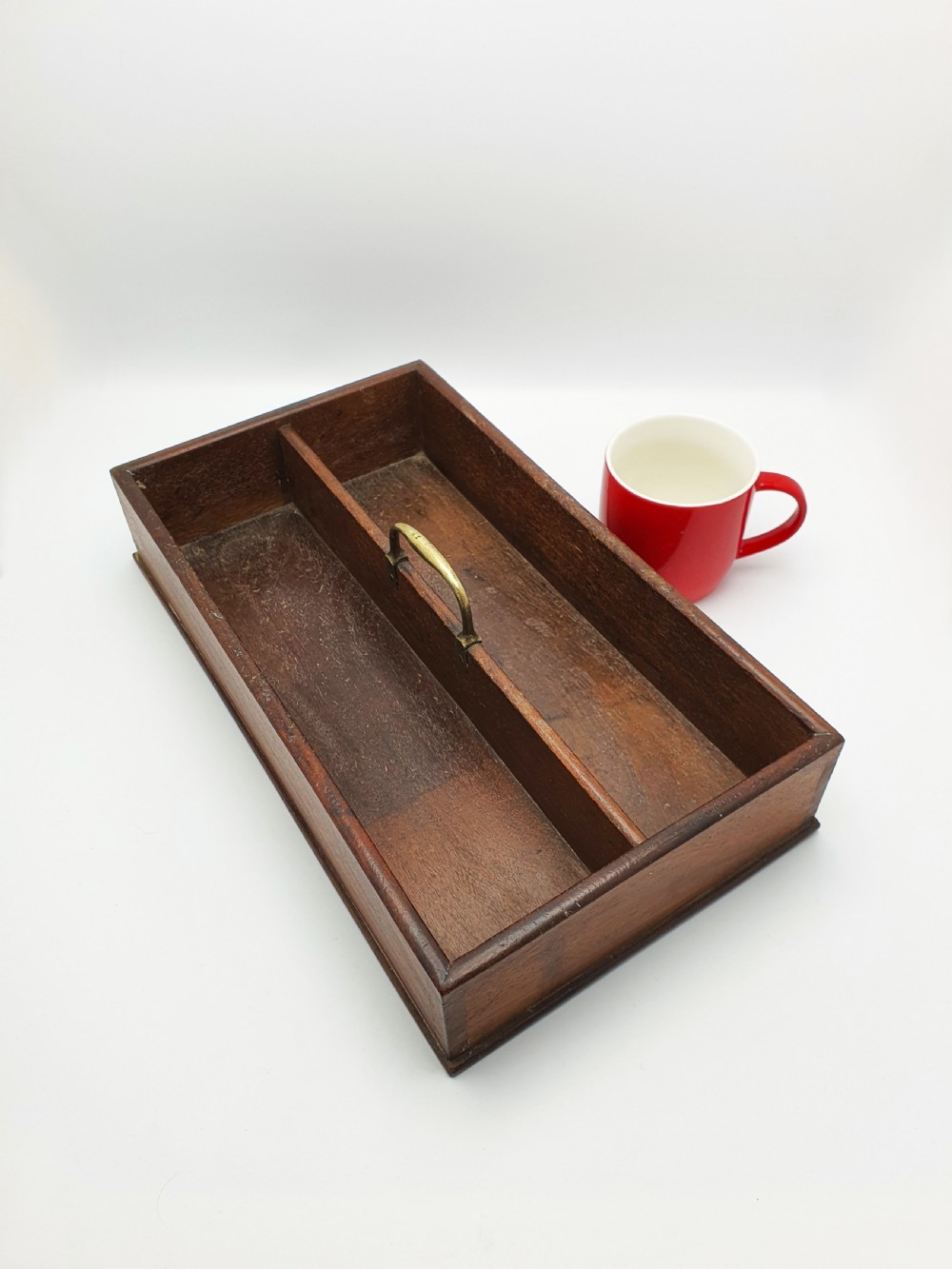 Good Antique Georgian Mahogany Cutlery Tray / Flatware Caddy – circa 1820 View VI
