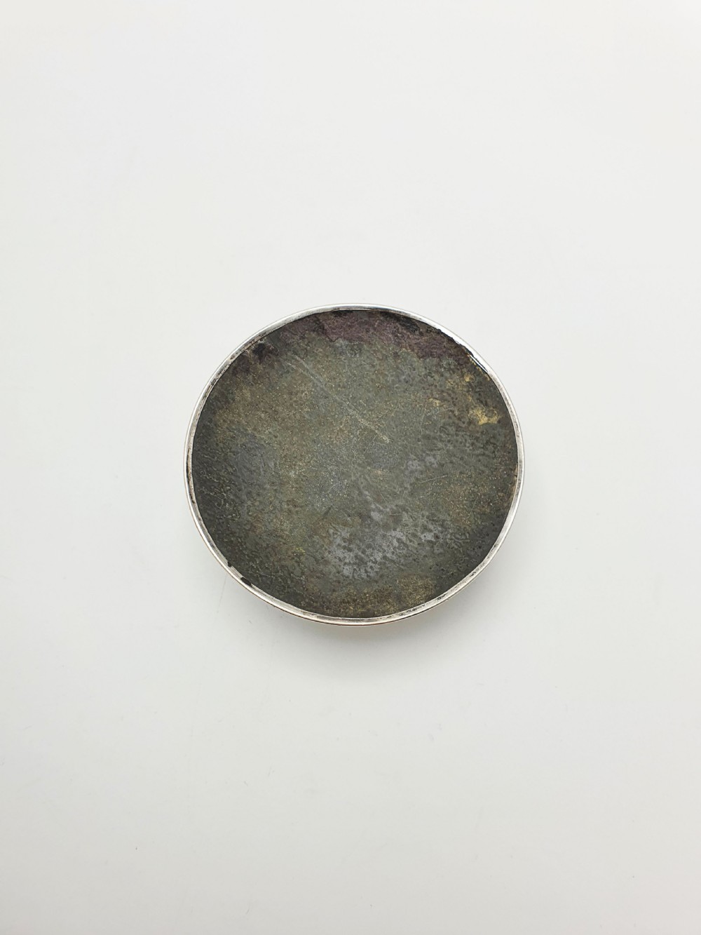 Lovely Edwardian Sterling Silver Suffragette Hat-Shaped Pin Cushion - 1908 View VI