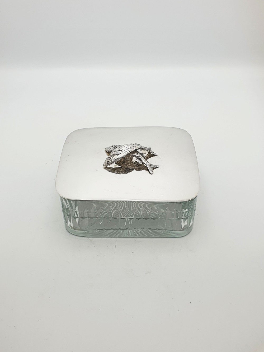 Unusual Antique Victorian Silver-Plated Sardine Dish – circa 1890 View IX