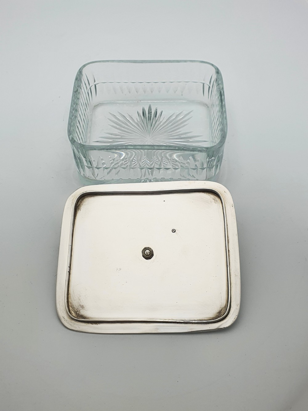 Unusual Antique Victorian Silver-Plated Sardine Dish – circa 1890 View X