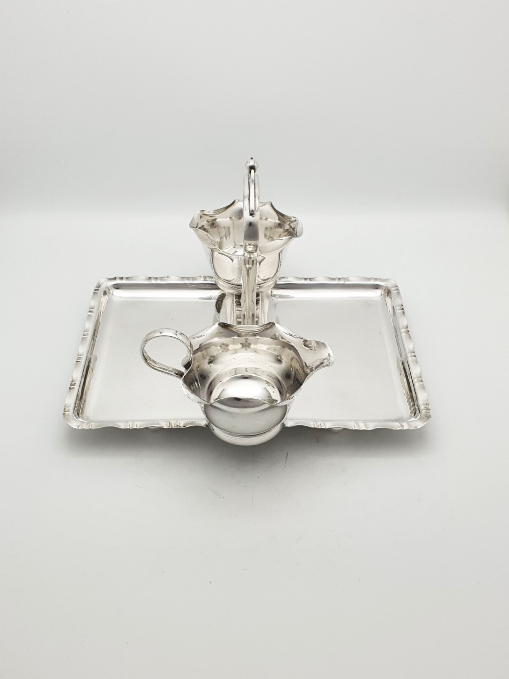 Lovely Antique Edwardian Silver-Plated Strawberry Dish – circa 1905 View III