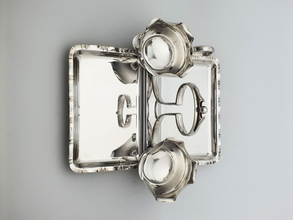 Lovely Antique Edwardian Silver-Plated Strawberry Dish – circa 1905 View VII