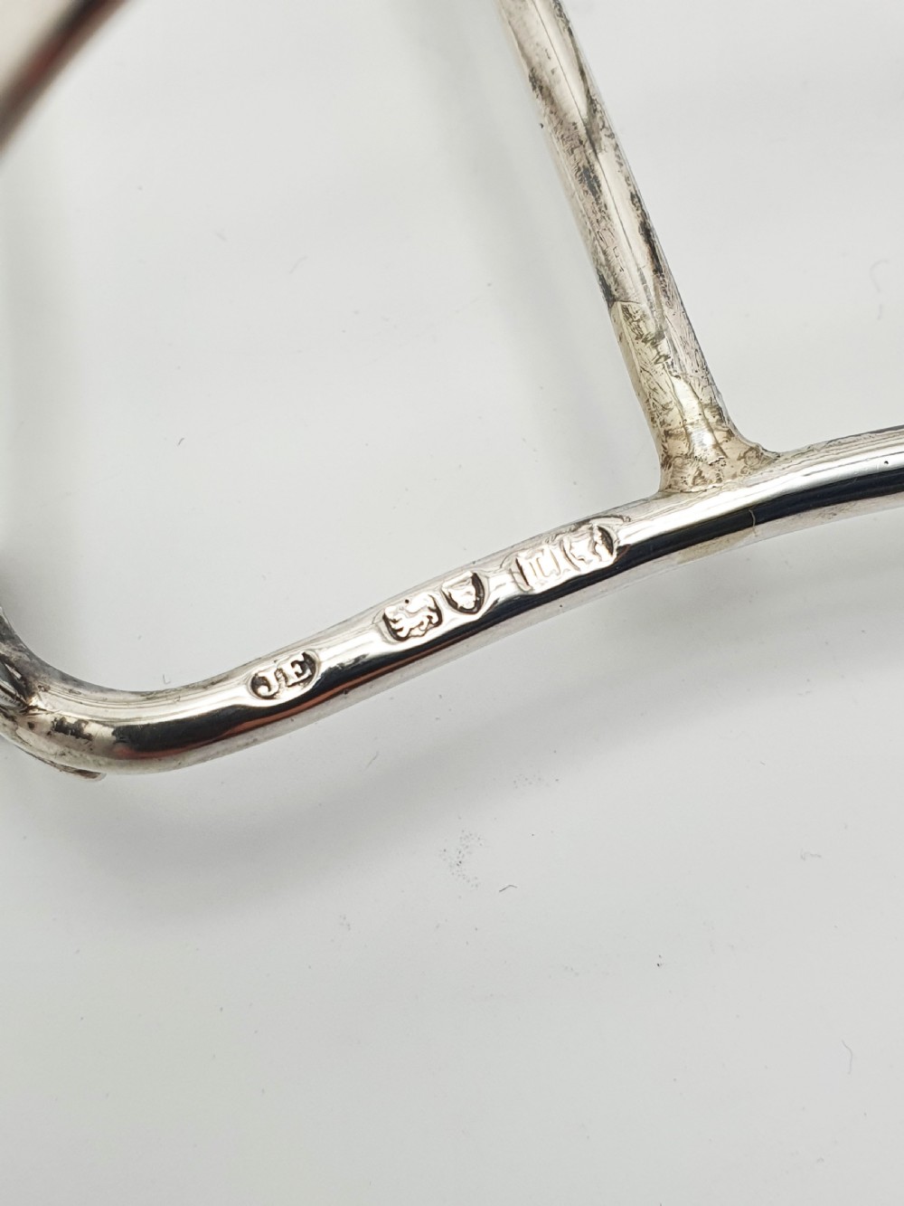 Fabulous Victorian Large Silver Toast Rack - London 1872 View VII