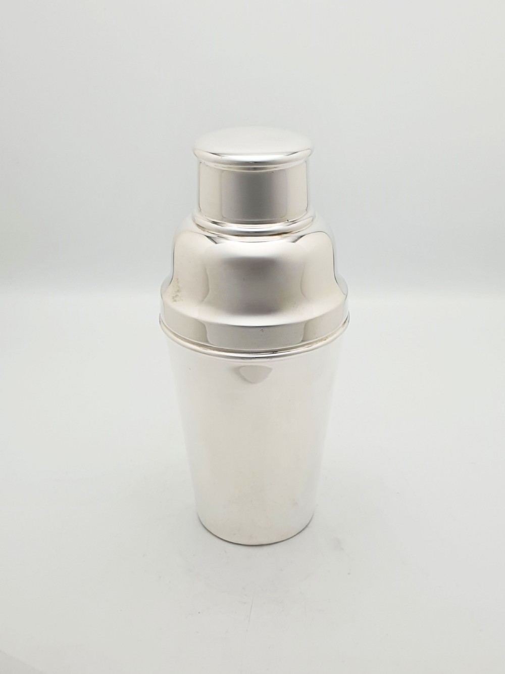 Nice Vintage Silver Plated Cocktail Shaker & Jigger Set – circa 1930 View II