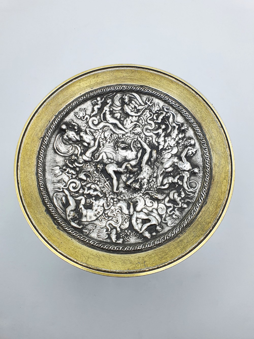 Striking Antique Grand Tour Mythological Tazza – circa 1870 View II